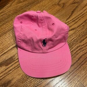 Ralph Lauren Pink Polo Cap